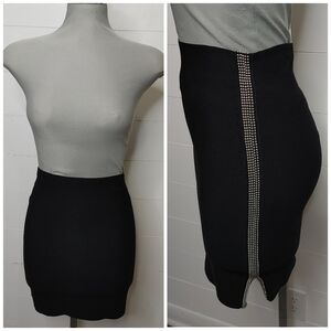 Alexander Wang bodycon chain skirt M